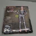 Spooktacular Creations Adult Glow in the Dark Skeleton Costume Women, Skeleton Bodysuit Halloween Costumes for Women Adult (Medium)