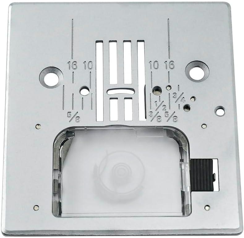 BLOOY - #87106 (#051046) Needle Plate ASM. Fit Singer 7256, 7258CL, 7422, 7424, 7426, 7430 Stylist 7285Q Patchwork, S800 Sewing Machines