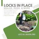 Mulch & Rock Bond - Binder for Mulch, Rock, Bark, & Pea Gravel, Safe for Plants & Pets, Strong Stabilizing Glue (5 Gallon)