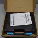 DURATECH 2 in 1 Brake Bleeder Kit, Brake Fluid Bleeder Kit with Metal Handheld Vacuum Pump, Ideal for Automotive, Organized in Portable Case