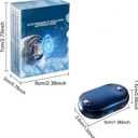 2 Pcs Electromagnetic Snow Removal - Anti-Freeze Electromagnetic Car Snow Removal Device, Electromagnetic Wave Anti Freezing and Snow Removal Device, Potable Snow Removal Device