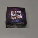 Disco Dance Button with 5 Songs Funny Buttons for Party Supply Desk Toys for Office Coworkers Adults Gag Gifts