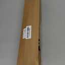 Wood Curtain Rod for Windows 48 to 84,1 inch Heavy Duty Decorative Curtain Rods with Imitation Wooden Grain Finials, Adjustable Boho Drapery Rod for Bedroom, Kitchen