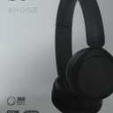 Sony WH-CH520 Wireless Headphones Bluetooth On-Ear Headset with Microphone and up to 50 Hours Battery Life with Quick Charging, Black