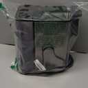 Hot & Iced Coffee Maker with Bold Setting, Single Serve Coffee Maker for K Cup and Grounds, 6-14 Oz Brew Sizes, 50 Oz Removable Water Tank, One Cup Coffee Machine with Reusable Filter, Black