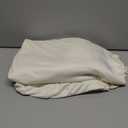 10x10ft Wrinkle Free Ivory Backdrop Curtain for Parties Soft Fabric Drapes Wedding Ivory Curtain Backdrop for Birthday Party Decorations Background for Photography 5x10ft, 2 Panels