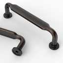 Asidrama 10 Pack 3.75 Inch(96mm) Oil Rubbed Bronze Kitchen Cabinet Handles, Cabinet Pulls Kitchen Cabinet Hardware for Cupboard Drawer Pulls