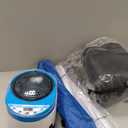 ZONEMEL Full Size Portable Steam Sauna Kit, Personal Full Body Home Spa for Detox, Relaxation, 4 Liters 1500 Watt Steamer, Remote Control, Timer, Foldable Chair(L31.5 x W31.5 x H55.1,Clear Door) (Grey Border)