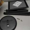 Relx Sign Holder Stand 8.5x11 inch - Adjustable Floor Standing Sign Holder - Signage Stand with Snap-Open Frame Display for Malls,Schools,Restaurants (black)