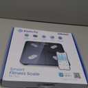 Etekcity Smart Scale for Body Weight, FSA&HSA Eligible, Bathroom Digital Weighing Scale with BMI, Body Fat, Muscle Mass, Accurate Bluetooth Home User Health Equipment Sync Apps, LED, Tempered glass (11 x 11 inches, Black)