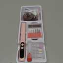 Electric Nail Drill Professional Manicure Pedicure Kit Acrylic Nail Drill Machine for Gel Cordless Nail Drill Machine Toe Nail Tools 3 Speeds Thick Toenail Grinder(White