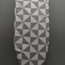 Ironing Board with Hanger, Adjustable Height & Safety Stand for Small Spaces