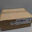 VOLISUN Crystal Vanity Lights for Bathroom, 6 Light Bathroom Vanity Light, Modern Matte Black Bathrooms Light Over Mirror, Black Bathrooms Lights Fixtures-UL Certificated(Exclude Bulb)