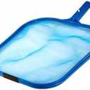Swimline 8010 Residential Leaf Skimmer Net Head Cleaner with Retrieval Magnet for Swimming Pool Spa Pond Hot Tub Leaves Bugs Debris Fine Cleaning Maintenance, Heavy Duty Extra Large, Blue