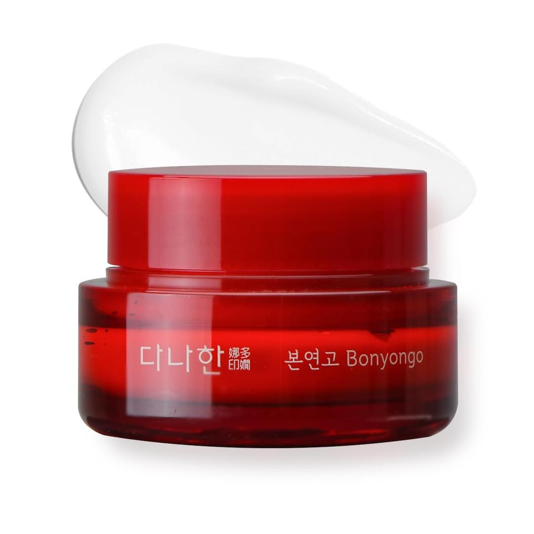 Bonyongo Red Ginseng Vinegar Cream, 1.86 oz | Fermented 6-Year Korean Ginseng | Intensive Hydration + Firming | Non-Greasy Finish for Dry & Mature Skin
