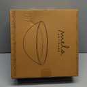 Mela Artisans Scalloped Decorative Wooden Bowl | 12 Inch Mango Wood Fruit & Serving Bowl | Natural Grain Finish | For Kitchen Counter | Snacks | Desserts | Bread | Handcrafted Home Decor (Large (Single))