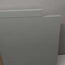 Furinno CLASSIC Coffee Table, Modern Rectangle Printer Stand, Sage Green