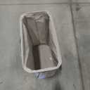 efluky Slim Laundry Hamper with Lid, Narrow Laundry Hamper with Removable Bags, Collapsible Dirty Clothes Basket with Handles for Bathroom, Bedroom & Laundry Room, 63L Beige  (Without Mesh Cover (16" x 9"))