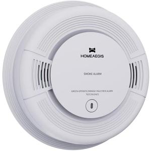 Smoke Alarm, 10-Year Battery Powered, 1-Pack