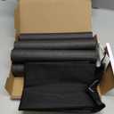 Comfyanno Under Door Draft Stopper - Bottom Door Gap Filler & Seal - Fits 30 to 36 Door, Block Cold Air, Noise, Sound, Wind, Bugs, Easy to Install, Double Side Block, No Adhesive, Black (36 Inch (Pack of 1))