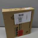 COLAMO LUXURY 10PCS Peel and Stick Backsplash,Faux Stone Smart Adhesive Tile,Mix Metal Golden,Stick on Arabesque Geometric Waterjet,Accent Wall Mosaic Tile for Kitchen,Bathroom,Fireplace(Beige Marble)