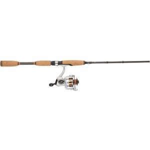 Pflueger 7' Monarch Spinning Rod Combo, 2-Piece Graphite Rod, Size 25 Reel, Right/Left Handle Position, Lightweight and Corrosion-Resistant, Aluminum Spool, Disc Drag System