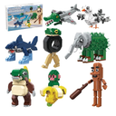 Italian Brainrot Building Bricks Set 8 Models Creative Animal & Character Blocks Fun Collectible Toy for Kids & Adults