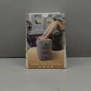 JefDiee Inflatable Foot Rest Pillow, Kids Airplane Bed, Adjustable 3 Layers Height Leg Rest Pillow, Airplane Travel Essentials Great for Office, Home, Trains, Cars (Grey)