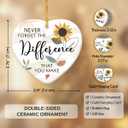 3 x Thank You Gifts for Women 2025, Appreciation Gifts for Coworkers Colleague Boss, Retirement Gift for Woman Man, Motivational Team Gift for Employees, Ceramic Retirement Ornament