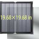 Honeycomb Laser Bed 500×500mm Honeycomb Working Panel for Heat Dissipation and Desktop-Protecting, Honeycomb Working Table with Aluminum Panel for Most Laser Cutter