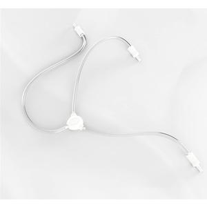 Spare Y-Shape Tubing with Adapters,Wearable Milk Collection Cups Parts Replacement (Y-Tubing)