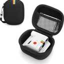 Yinke Case for Polaroid Go 9035/ 9071/ 9070 Instant Mini Camera, Hard Organizer Portable Carry Travel Cover Storage Bag (Black)