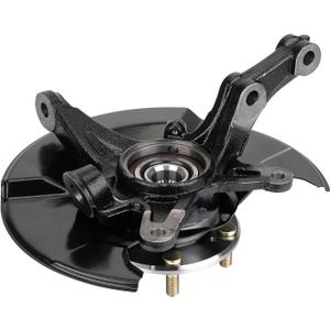 Front Steering Knuckle & Wheel Bearing Hub Assembly Compatible with Honda Civic 2006-2011,(Without Si Model), Left Driver Side Replaces # 698-45169845144300SNA952, 44300TR0951