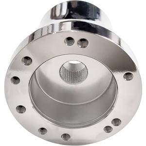  Golf Cart Steering Wheel Adapter (Adapter for Club Car Precedent - Black)