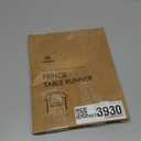 Vitalizart Beige Table Runner 14 x 90 Inches Long Slub Texture Cotton Linen Table Runner for Rustic Home Decorations Dining Room Wedding Decor Reception Bridal Shower Thanksgiving Christmas