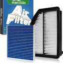 Cabin & Engine Air Filter Combo Fit for Honda CR-V CRV CR V 2012 2013 2014 L4 2.4L Activated Carbon Cabin Filter Replacement Air Filter CF10134 CA11258 Car Accessories