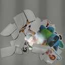 Cartoon Birthday Decorations, Birthday Party Porch Sign Banner Decoration Supplies, 10 Pcs Hanging Porch for Theme Party Supplies