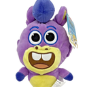 NWT Baby Shark Big Show Purple Chucks Fin Friend Plush Stuffed Animal Toy 8"