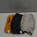 Female Dog Diapers - Premium Reusable Diapers for Doggie in Heat - Highly Absorbent Dog Diapers Female for Pet Incontinence with Adjustable Snaps Brown Black, L (coffee&black&gery)