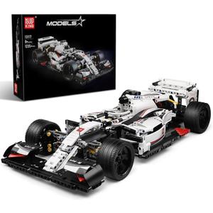 Mould King 13117 Technik Sports Car Model, Racing Car Building Blocks Kit, 1235 Pcs Collectible Set for Adults, Display Model for Home or Office Dcor(Static Version)
