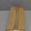 Talented Kitchen Countertop Bread Box - White Metal, Airtight Storage Container with Wood Cutting Board Lid & Side Handles - Wood Tongs Included - Bread Storage Container for Kitchen Organization