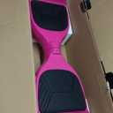 Hover-1 Drive Electric Hoverboard | 7MPH Top Speed, 3 Mile Range, Long Lasting Lithium-Ion Battery, 6HR Full-Charge, Path Illuminating LED Lights (Pink)