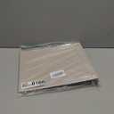 Lanpn Scrapbook Photo Album 12x12, Linen Window Design Cover Top Load 3 Ring Folder Binder Photobook Photo Book 12 x 12 inch with 30 Plastic Sleeves 60 Pages Beige