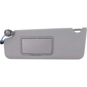 Left Drvier Side Sun Visor Fit for Honda Pilot 2017-2022, Honda Ridgeline 2018-2023 Replaces# 83280-TG7-A12ZB (Gray)