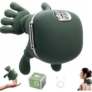 Neck Massager with Heat for Pain Relief deep Tissue, Bionic Heated Massager with Fingers, 4D Kneading Massage, 2026 Upgraded Simulates a Real Palm Massage for Comfort, Relax Muscle Tension