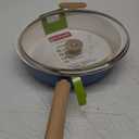 GoodCook Healthy Ceramic Titanium-Infused 11 Jumbo Cooker with Lid, Light Blue  Induction Cookware, Nonstick Cooking Pan, Food Cooker for Stir-Fry, Vegetables, Chicken, Steak, Sauces