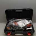 Electric Wall Grooving Cutting Machine Chaser 110V for Slotting Brick Granite Marble Concrete Grooves With 5Pcs 5Inch 133mm Diameter Saw Blades Dustproof and Line Infrared Sighting