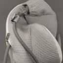 Inflatable Cervical Neck Pillow for Sleeping with Adjustable Support, Ergonomic Memory Foam Cloud Pillow, Neck Support Pillow for Back, Side & Stomach Sleepers, Bed Pillow with Ice Silk Pillowcase