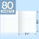 SUNEE Composition Notebooks - College Ruled Paper, 4 Pack Composition Book, 9 3/4" x 7 1/2", 80 Sheets/160 Pages, Assorted Colors, School, College & Office Supplies