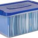 Bankers Box Heavy Duty 20" Plastic Letter File Box